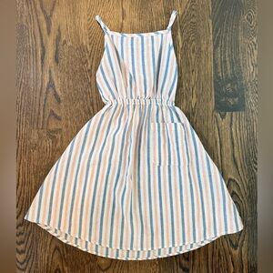 NWOT Nico Nico Girl Cotton Dress - size 6 - pink and blue